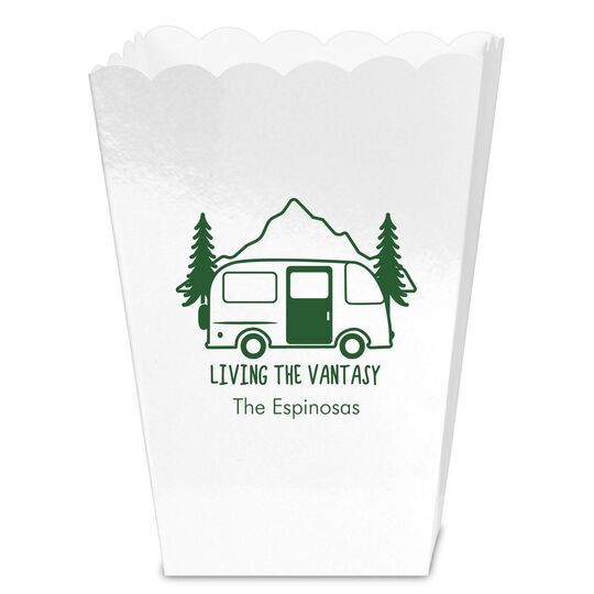 Living the Vantasy Mini Popcorn Boxes