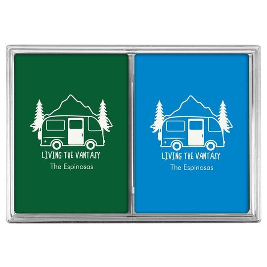 Living the Vantasy Double Deck Playing Cards