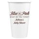 Blue or Pink Shower Paper Coffee Cups Image 2 of 2