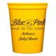 Blue or Pink Shower Stadium Cups Image 2 of 2