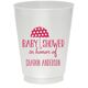 Baby Shower Umbrella Colored Shatterproof Cups Image 2 of 2