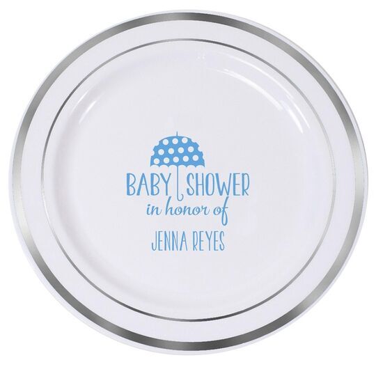 Baby shower online plastic plates