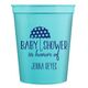 Baby Shower Umbrella Stadium Cups Image 1 of 2
