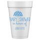 Baby Shower Umbrella Styrofoam Cups Image 1 of 2
