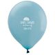 Baby Shower Umbrella Latex Balloons Image 1 of 2