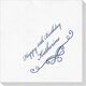 Classic Scroll Deville Napkins Image 1 of 8