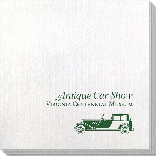Collector Car Bamboo Luxe Napkins