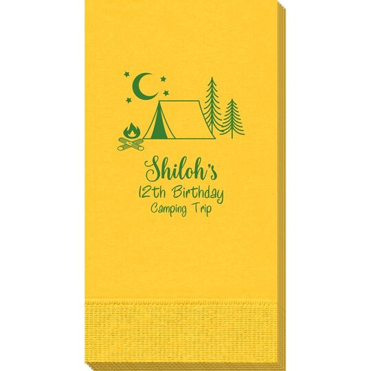 Camping Under The Stars Guest Towels