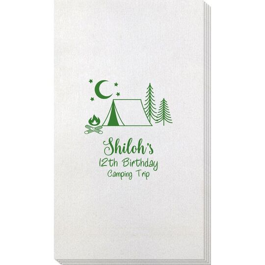 Camping Under The Stars Bamboo Luxe Guest Towels