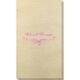 Classic Scroll Bamboo Luxe Guest Towels Image 3 of 8