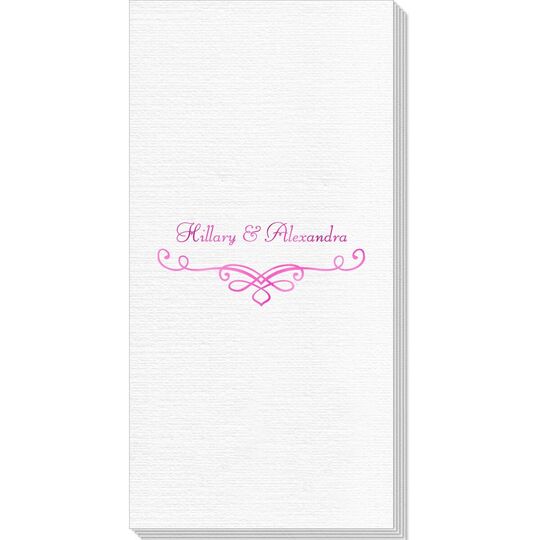 Classic Scroll Deville Guest Towels