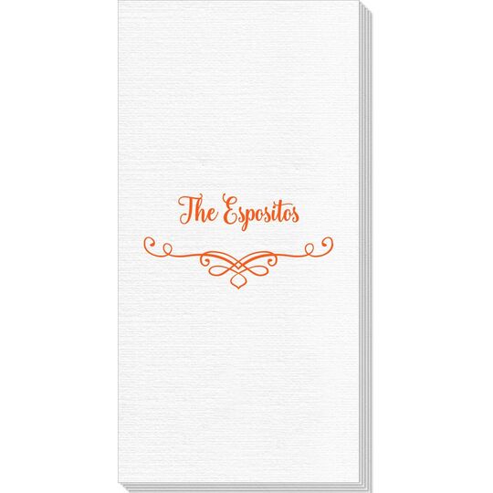 Classic Scroll Deville Guest Towels