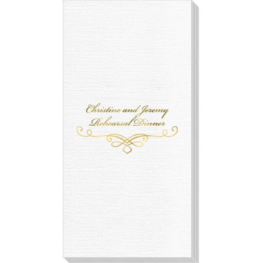 Classic Scroll Deville Guest Towels