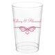 Classic Scroll Clear Plastic Cups Image 2 of 8