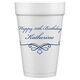 Classic Scroll Styrofoam Cups Image 1 of 8