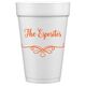 Classic Scroll Styrofoam Cups Image 5 of 8