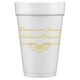 Classic Scroll Styrofoam Cups Image 6 of 8