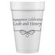 Classic Scroll Styrofoam Cups Image 8 of 8