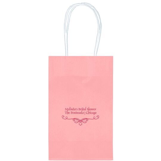 Classic Scroll Medium Twisted Handled Bags