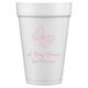 Sweet Butterfly Styrofoam Cups Image 1 of 3