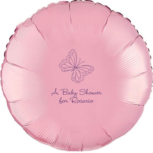 Sweet Butterfly Mylar Balloons