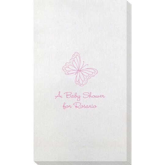 Sweet Butterfly Bamboo Luxe Guest Towels