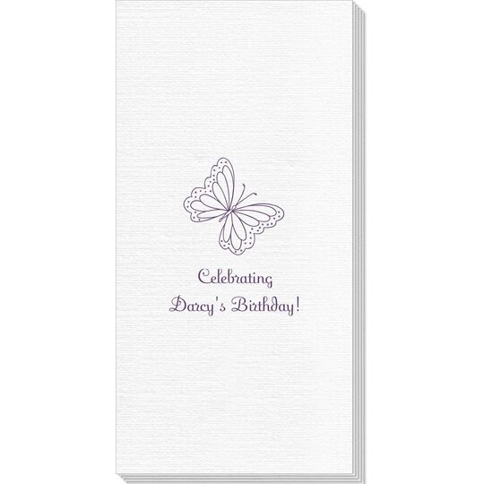 Sweet Butterfly Deville Guest Towels
