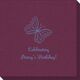 Sweet Butterfly Linen Like Napkins Image 2 of 3