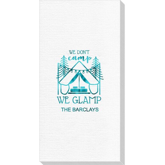 We Don't Camp We Glamp Deville Guest Towels