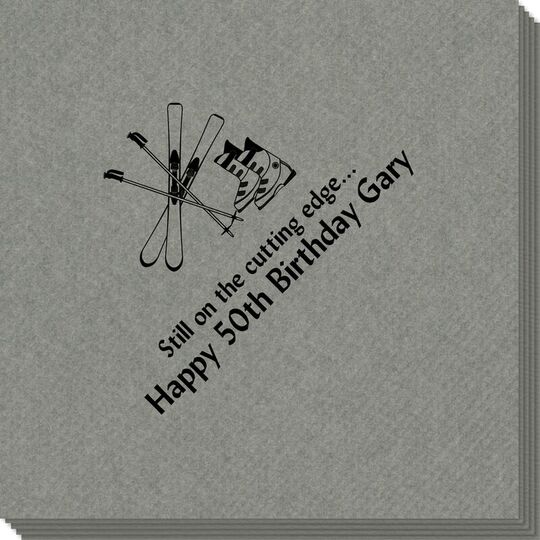 Aspen Ski Linen Like Napkins