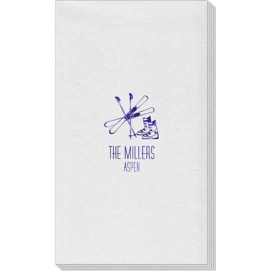 Aspen Ski Linen Like Guest Towels