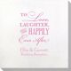 To Love Laughter Happily Ever After Bamboo Luxe Napkins Image 2 of 5