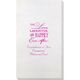 To Love Laughter Happily Ever After Bamboo Luxe Guest Towels Image 5 of 5
