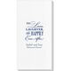 To Love Laughter Happily Ever After Deville Guest Towels Image 1 of 5