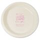 To Love Laughter Happily Ever After Plastic Plates Image 2 of 5