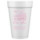 To Love Laughter Happily Ever After Styrofoam Cups Image 2 of 5
