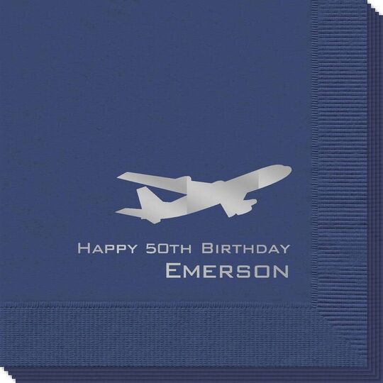 Jumbo Airliner Napkins