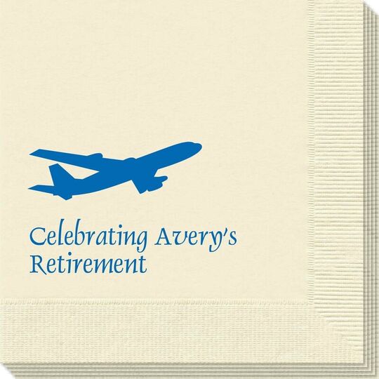 Jumbo Airliner Napkins