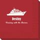 Silhouette Yacht Napkins Image 1 of 3