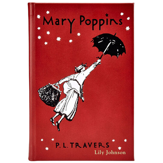 Mary Poppins Personalized Leather Book