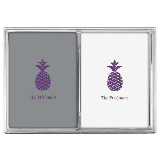 Hawaiian Pineapple Double Deck Playing Cards