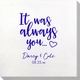 It Was Always You Bamboo Luxe Napkins Image 1 of 3