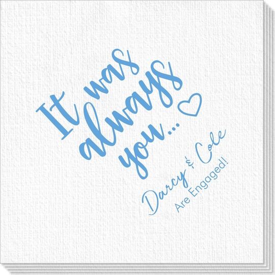 It Was Always You Deville Napkins