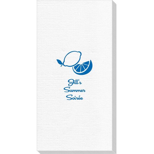 Lemon Deville Guest Towels