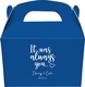 It Was Always You Gable Favor Boxes Image 1 of 3