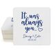 It Was Always You Square Coasters Image 1 of 3