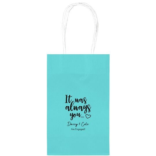 It Was Always You Medium Twisted Handled Bags