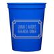 Your Text in Double Frame Stadium Cups Image 5 of 7