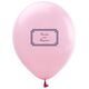 Your Text in Double Frame Latex Balloons Image 6 of 7