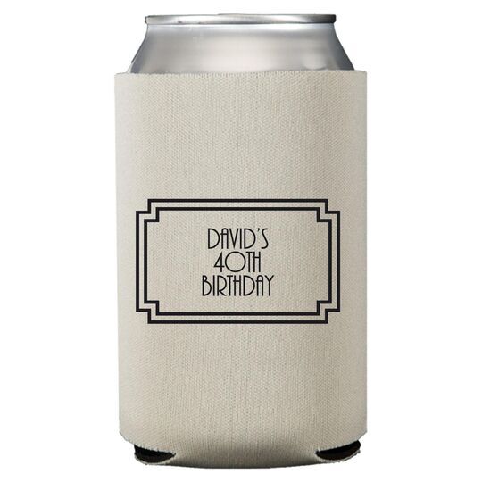 Your Text in Double Frame Collapsible Huggers